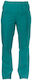 Anta Uniforms Unisex Medical Pants Turquoise Cotton and Polyester