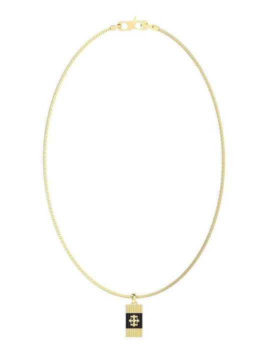 Guess Necklace Moon Gold Plated Steel