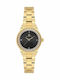 Bigotti Milano Herrenuhren Batterie mit Gold Metall-Armband