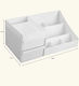 Stewehome Organizer Drawer Makeup Cosmetics Perfume Cream Serum White