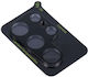 9h Full Camera Lens Tempered Glass Film Protector Black Samsung Galaxy S24 Ultra