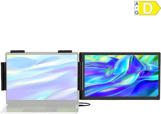 Zeuslap IPS Φορητό Monitor 14" FHD 1920x1080 Ασημί