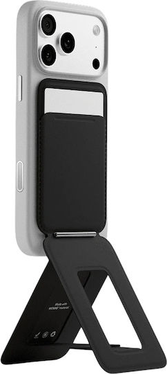 MOFT MagSafe Kartenhülle Movas Snap Tripod in Schwarz