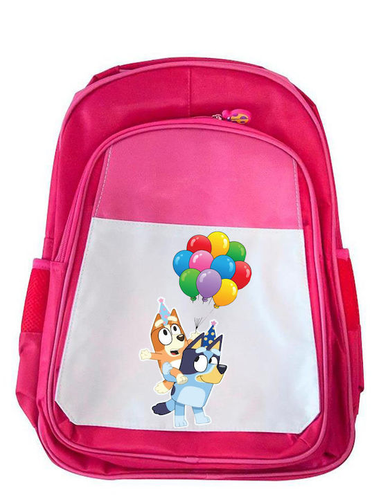 Kinder Schulranzen Bluey Rosa 41x30x15cm