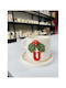 SteweHome Christmas Ceramic Red Mug 135ml