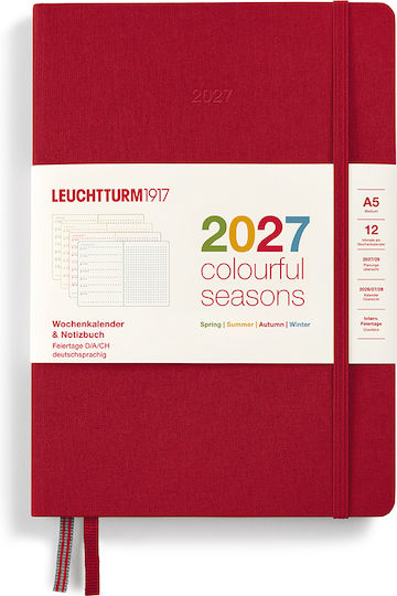 Leuchtturm1917 Colourful Seasons Εβδομαδιαίο Ημερολόγιο 2027 – Autumn
