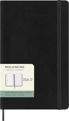 Moleskine Classic Planner 2026 2027 Weekly Notes 18 Month Black Large 13x21 Soft Cover 8056999279820 Moleskine Classic Planner 2026 2027 Weekly Notes 18 Month Black Large 13x21 Soft Cover 8056999279820