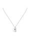 Morellato Colier Cu Zircon Albastru