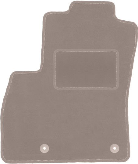 Velour Driver’s Mat Peugeot Bipper Kombivan Tepee 2007-2017 Beige