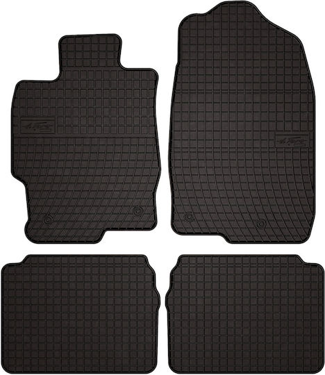 Rubber Car Mats Mazda 6 Ii Gh Sedan Wagon Liftback Hatchback 2007-2012 Black Fitted