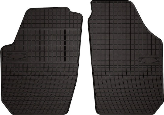 Rubber Car Mats Skoda Praktik Combivan 2006-2015 Black Fitted
