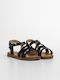 Sandale Tip Pantof Negre