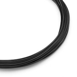 Aluminum Wire 0.8mm 10m Black Packaging 1 Pack