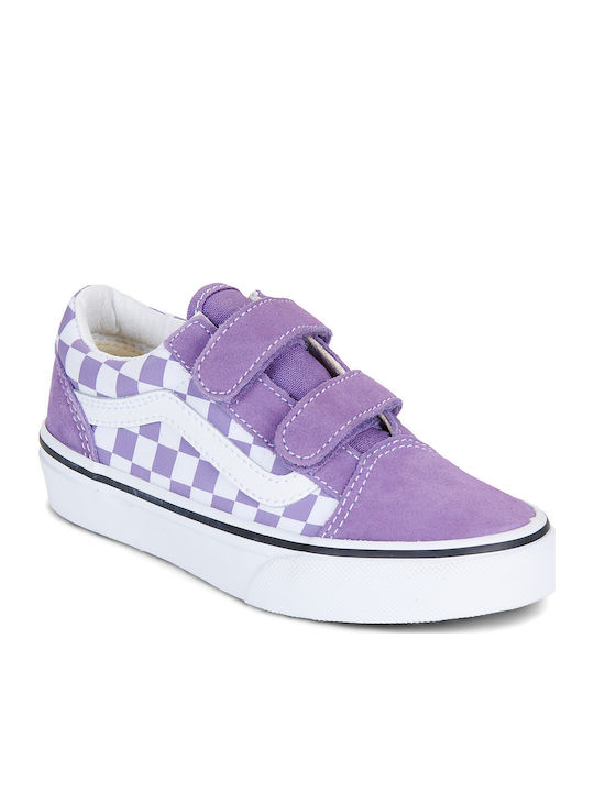 Vans Old Skool V Παιδικά Sneakers Μωβ