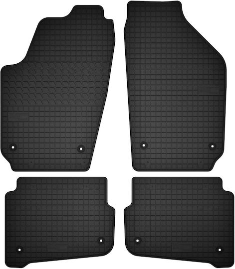 Set Covorașe Auto Cauciuc Skoda Fabia I Hatchback Sedan Combi Din 1999 Până În 2007