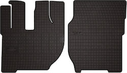 Rubber Car Mats Volvo Fh I Truck 1993-2002 Black Fitted