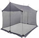 vidaXL Camping Tent Grey 270cm