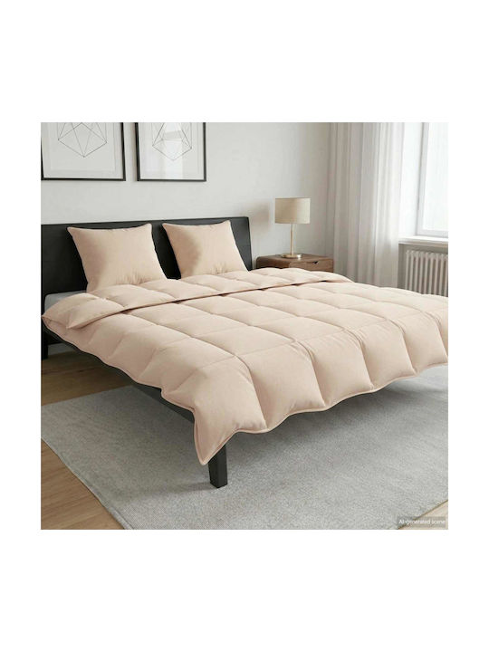 vidaXL Kinderbettbezug Doppel Beige vidaXL Kinderbettbezug Doppel Beige