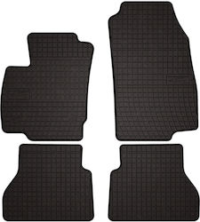 Rubber Car Mats Ford B-max Minivan 2012-2017 Black Fitted Rubber Car Mats Ford B-max Minivan 2012-2017 Black Fitted