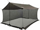 vidaXL Σκηνή Camping Καφέ 340x260x220εκ.