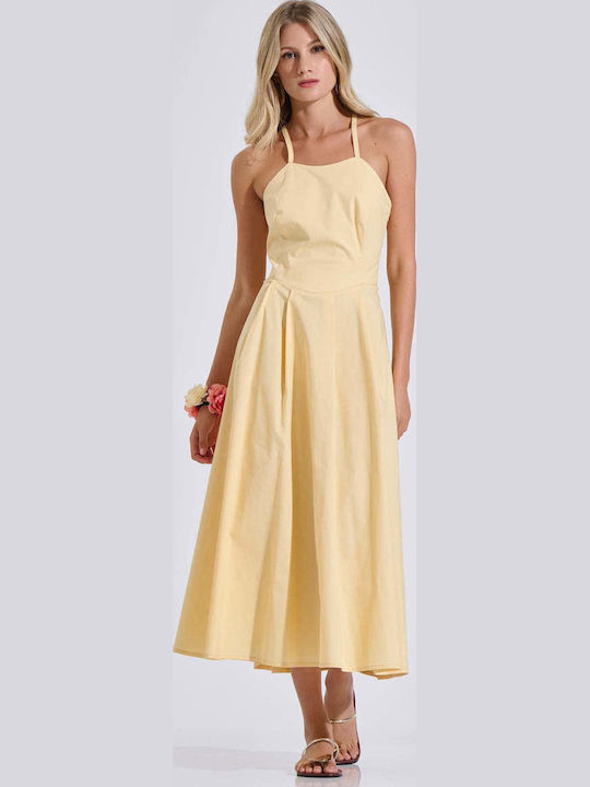 Bill Cost Yellow Dress
