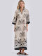 Summer Maxi Dress Beige