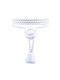Set 5 Şireturi Elastici Sportive Everest Fitness Fără Legare Reglabile Universale 118 Cm Nailon Adulţi Copii Albe