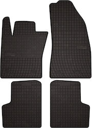 Rubber Car Mats Jeep Renegade Suv 2014-2019 Black Fitted Rubber Car Mats Jeep Renegade Suv 2014-2019 Black Fitted