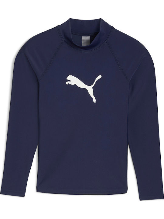 PUMA Kids Swimwear Rashguard Blue