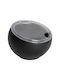 GTSA Orb Bol De Servire Rotund Din Melamină Negru Cu Diametrul 16.7cm