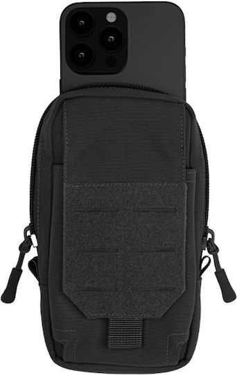 Tactical Θήκη Κινητού Organizer Mil Tec Μαύρο