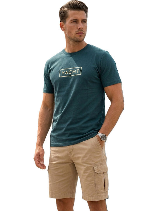 North Star T-Shirt Petrol Blue