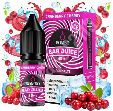 Bombo Έτοιμο Υγρό Αναπλήρωσης Cherry 20mg 10ml
