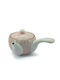 O Dromos tou Tsagiou Porcelain Teapot White 650ml