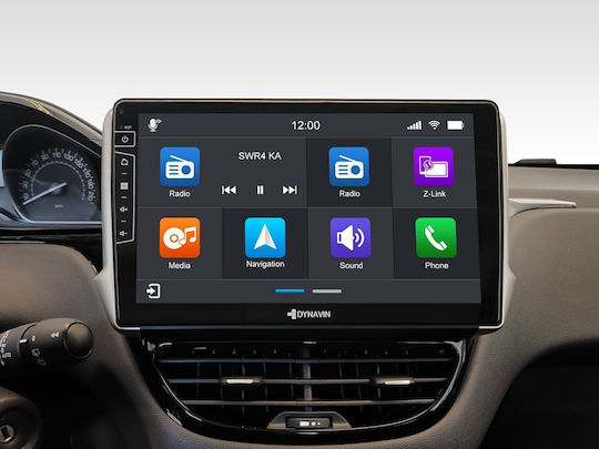 Dynavin D9 Series Οθόνη Peugeot 208 2008 2012-2018 10.1 Android11 Navigation Multimedia Station