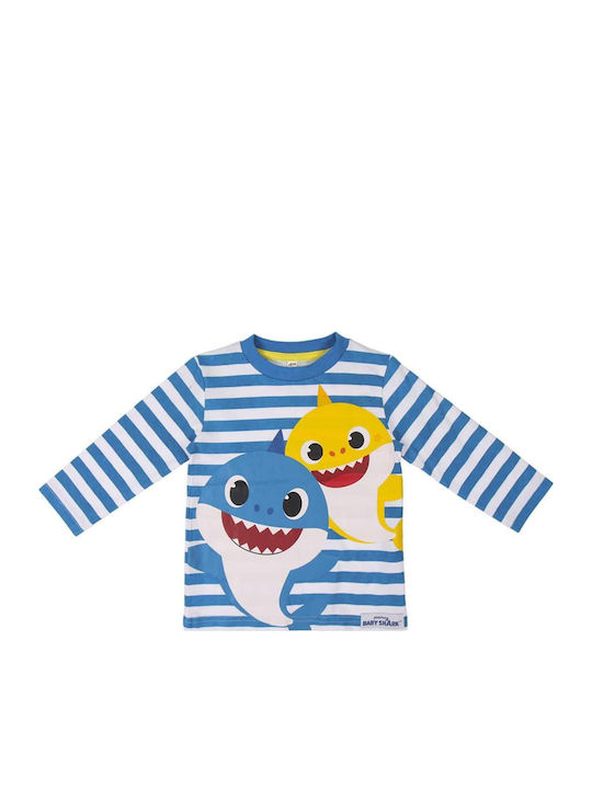 Woomax Bluza Albă/Albastră