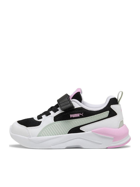 PUMA Ac+ Ps Kinder Sneaker mit Bügel- und Schle...