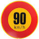 Autocolant Limit Viteză 90 Km H Sticker Limit