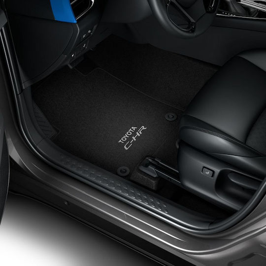 Toyota Genuine Fabric Car Mats 4 Pieces C-HR 2023