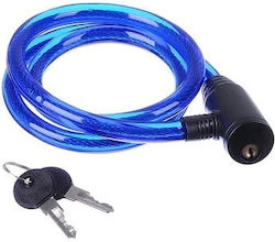 Bicycle Anti-theft Lock 2 Keys 100 Cm Length Key Lock System