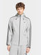 Teamgeist Herren-Sportjacke mit Kapuze Grau