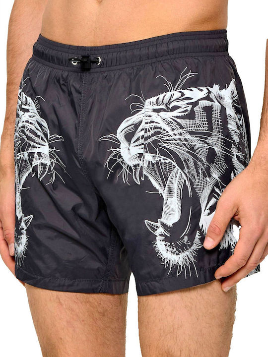 Plein Sport Herren-Bademode Kurze Hosen Anthrazit