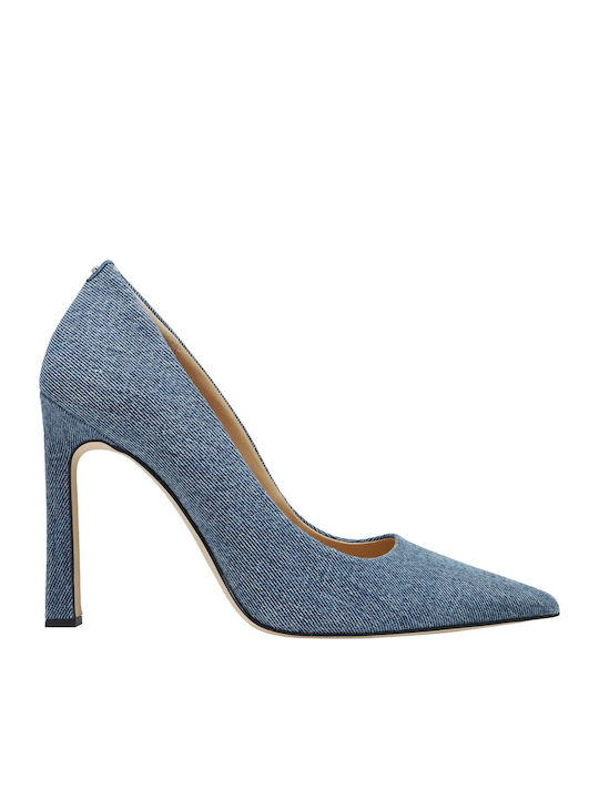 Pumps mit Blauem Absatzhöhe