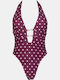 Costum De Baie Întreg Bordo