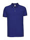 Russell Europe Unisex Διαφημιστικό Polo T-shirt Light Blue