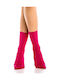 Inizio Women's Monochrome Fuchsia Socks