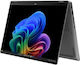 Asus Vivobook 16 Flip 2-in-1 16" OLED FHD+ Touchscreen (Ultra 9-386H/32GB/1TB SSD/W11 Home) (US Keyboard)