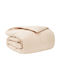 vidaXL Couchdecke 135x200cm Beige