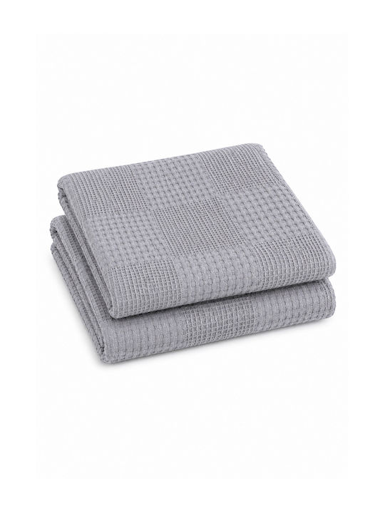 Comfort Κουβέρτα Πικέ Υπέρδιπλη 250x165εκ. Γκρι