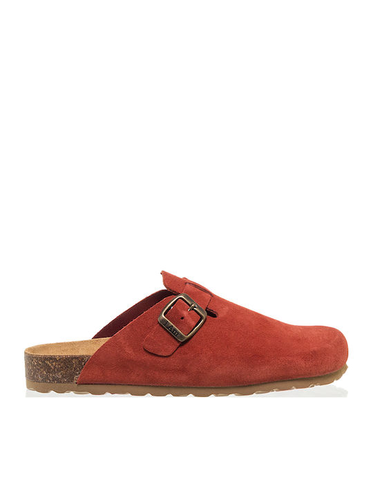 Anatomic Leather Women's Orange Slippers